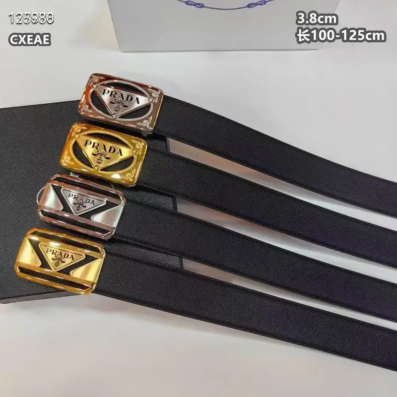 Prada belt 38mmX100-125cm 8L02